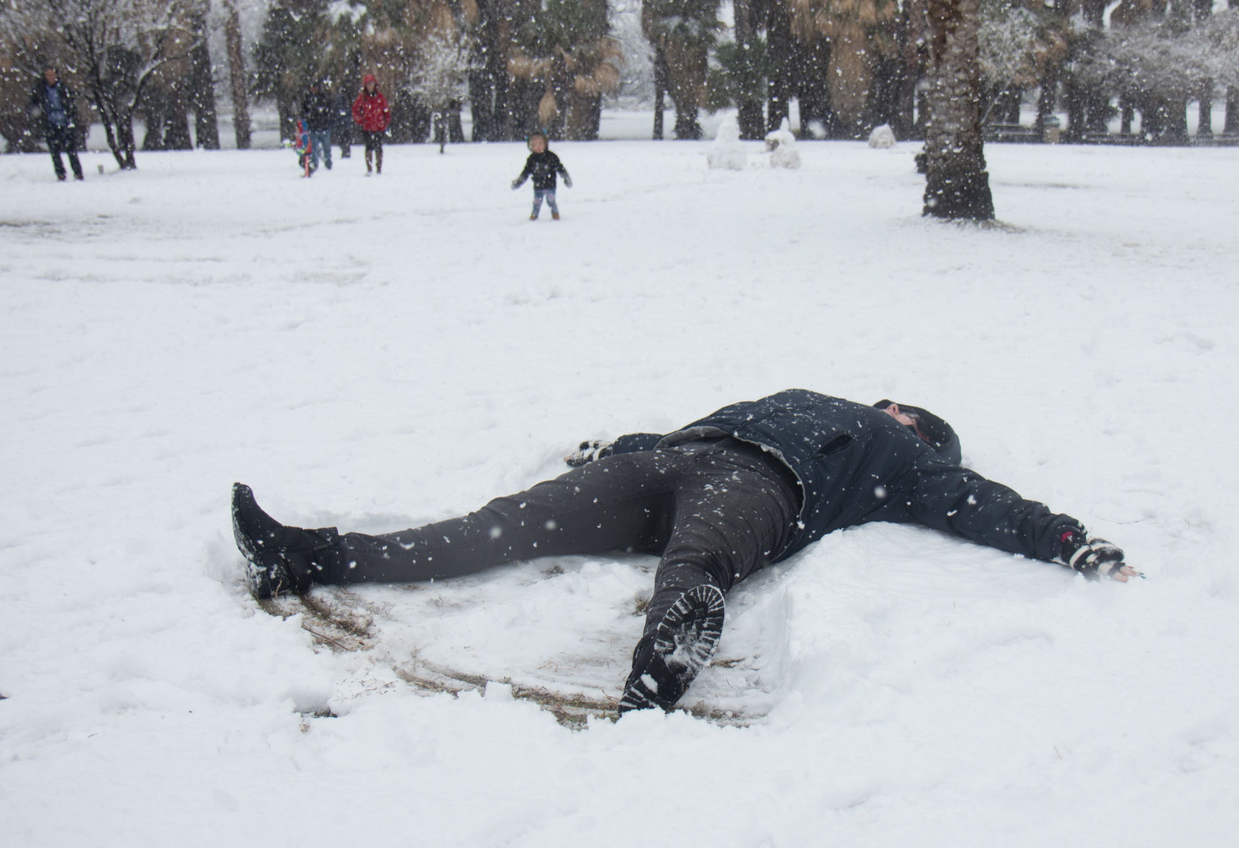 Snow in Tucson